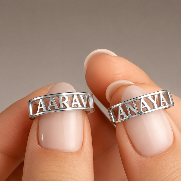 Vylae Personalized Band Ring