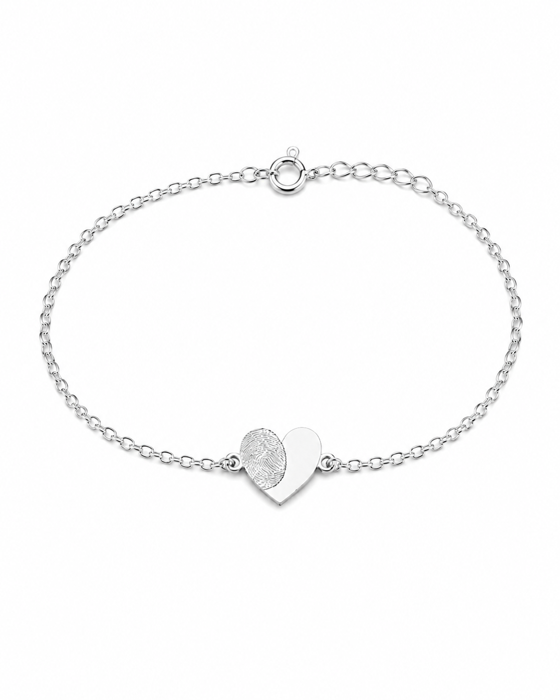 Personalized Memorial Fingerprint Bracelet