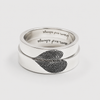 Custom engraved Bands Ring