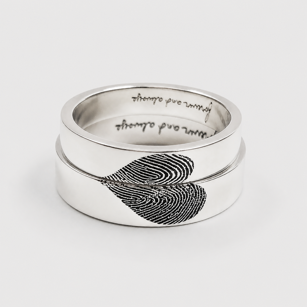 Custom engraved Bands Ring