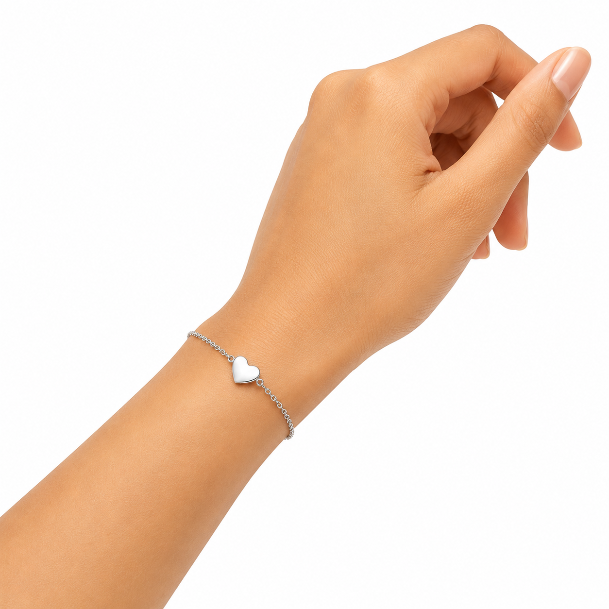 Vylae Matching Heart Bracelets