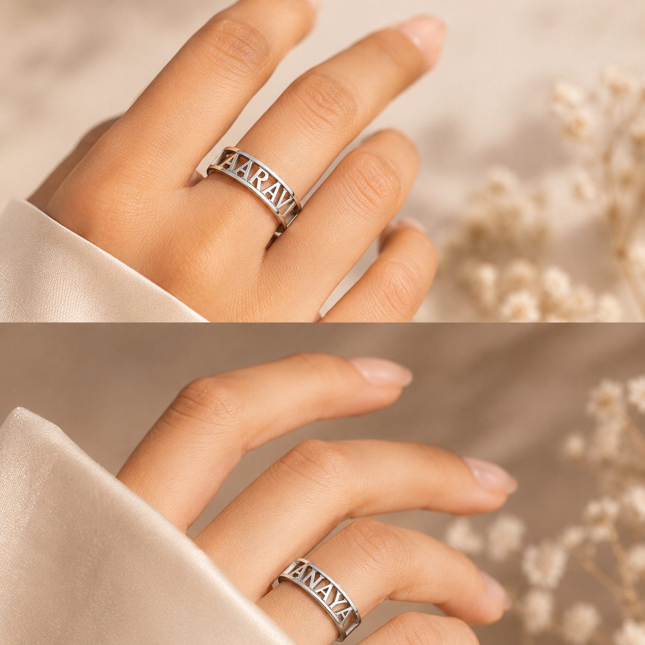 Vylae Personalized Band Ring