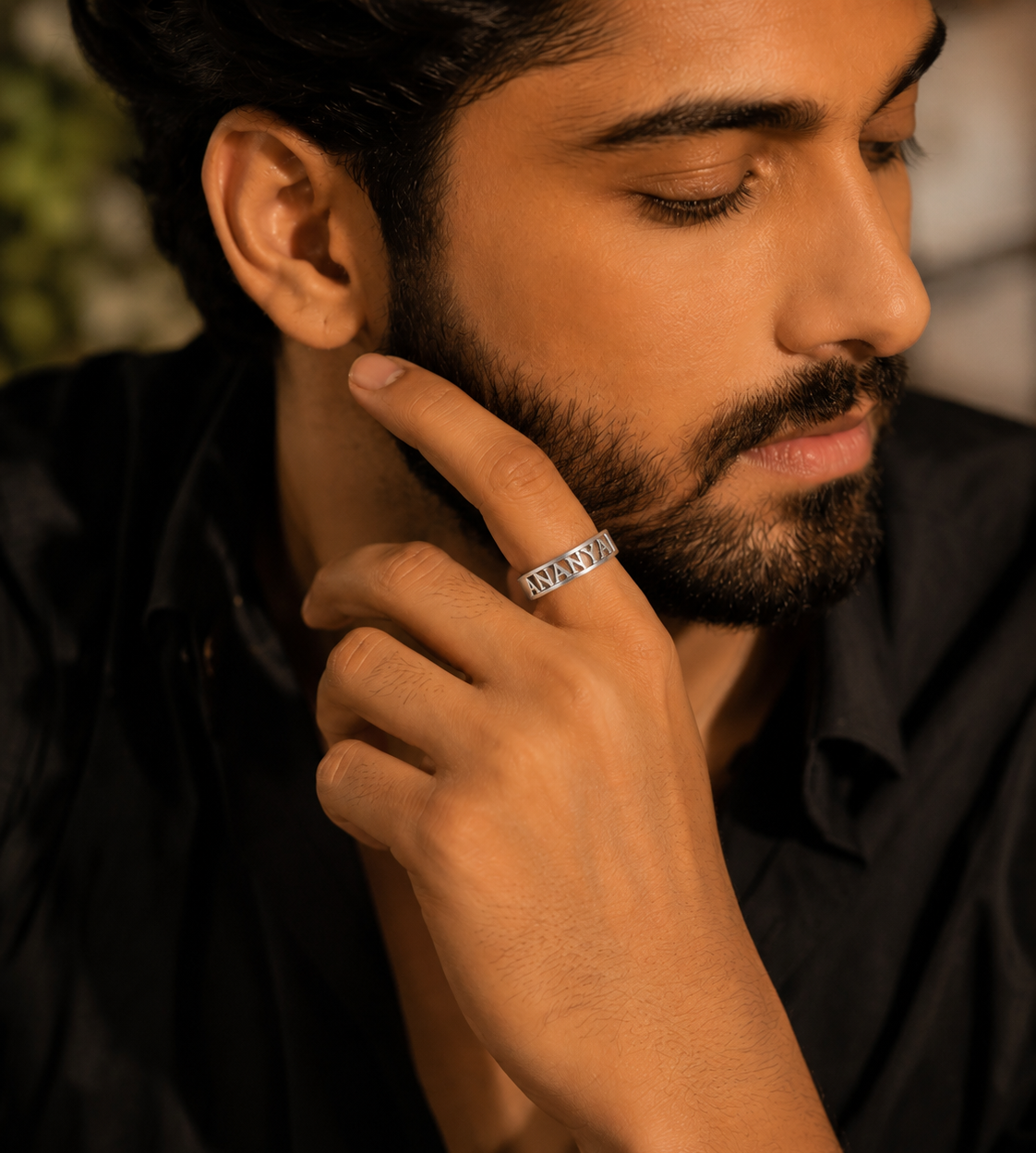Vylae Personalized Band Ring