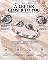 Engraved Adjustable Love Ring