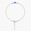 92.5 STERLING SILVER EVIL EYE ANKLET