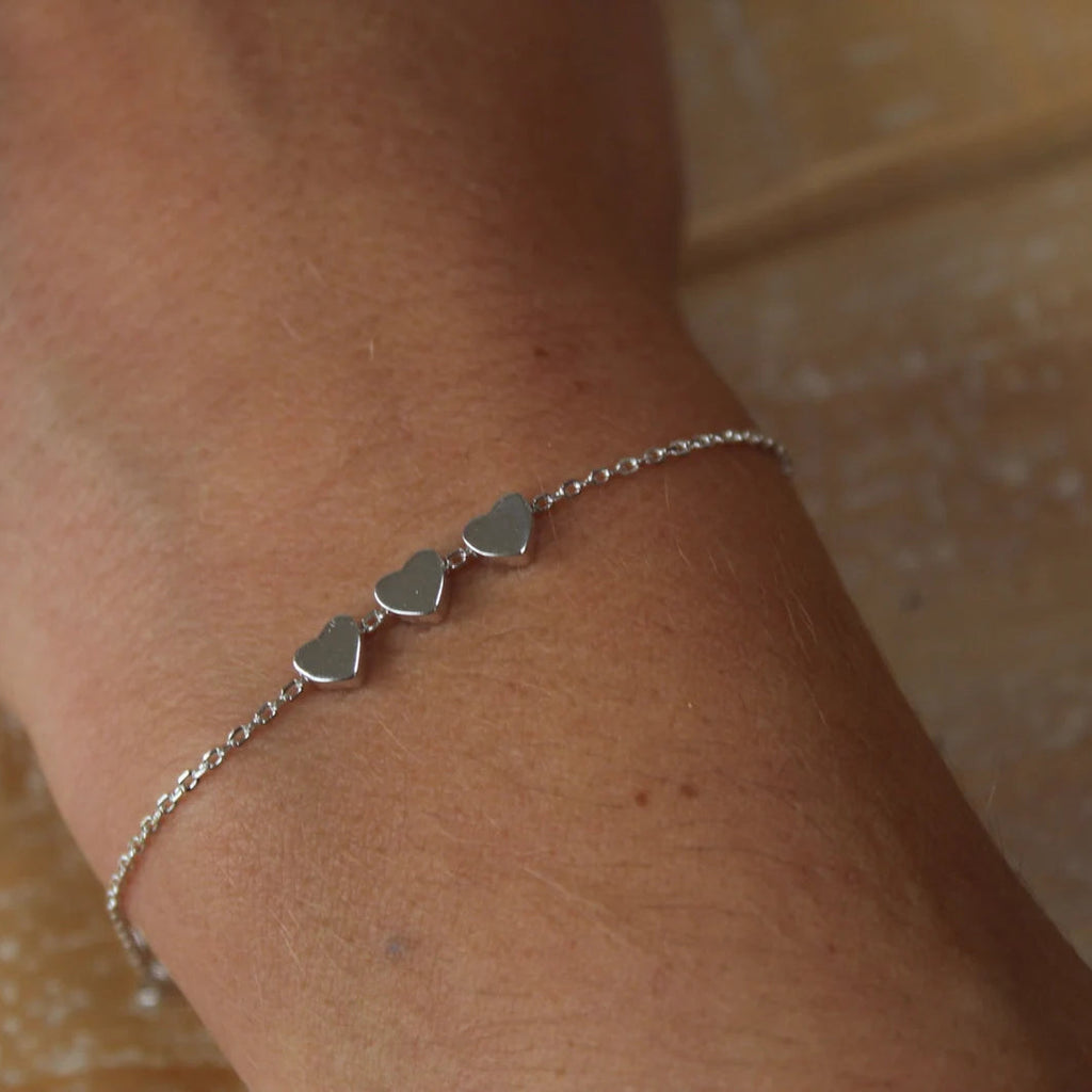 Personalised Heart Bracelet