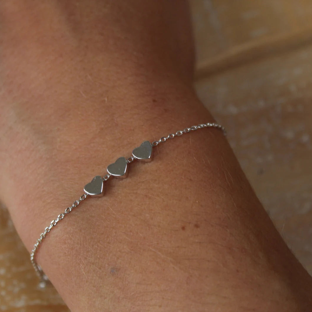 Personalised Heart Bracelet