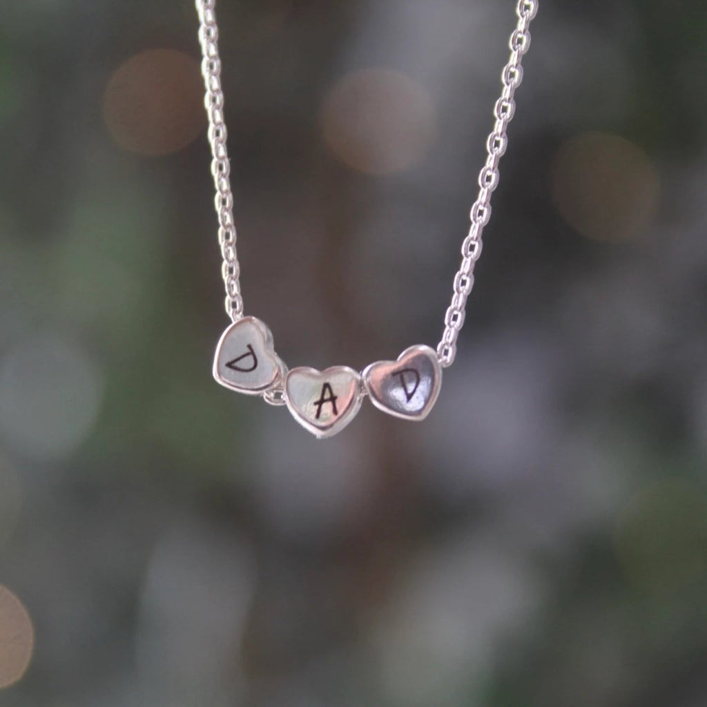 Personalised Heart Bracelet