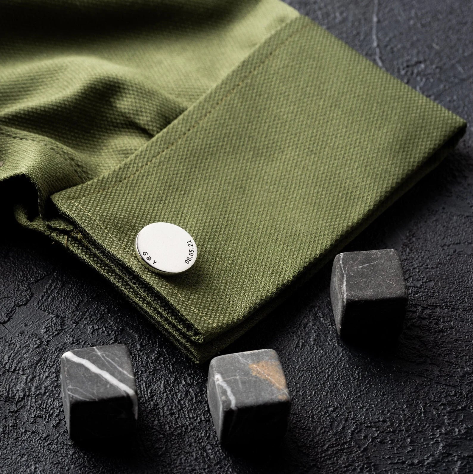 Vylae Monogram Cufflinks