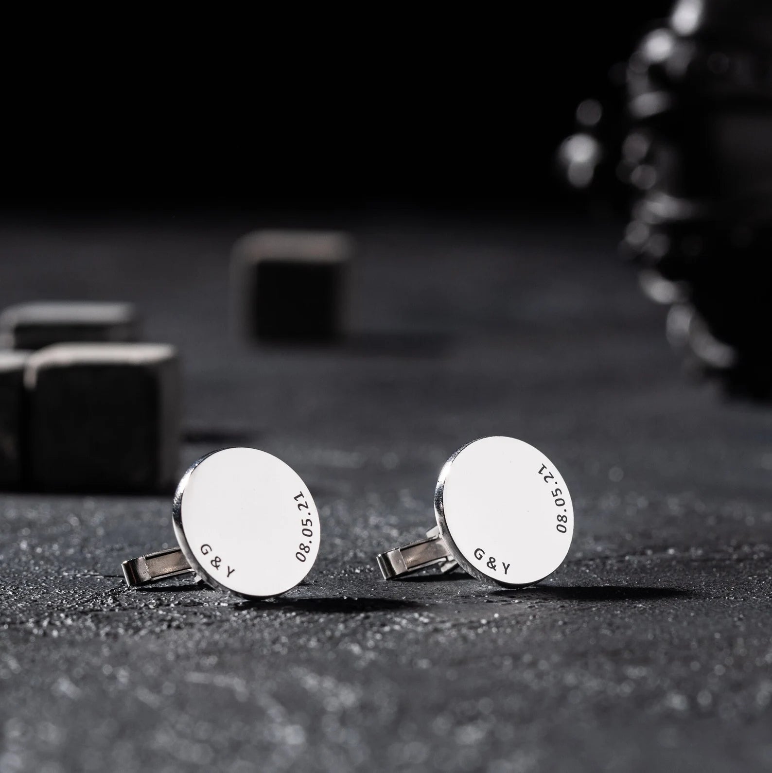 Vylae Monogram Cufflinks