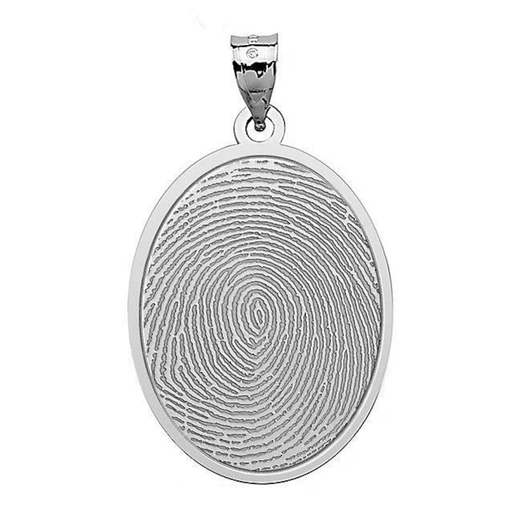 Fingerprint Memory Pendant Necklace