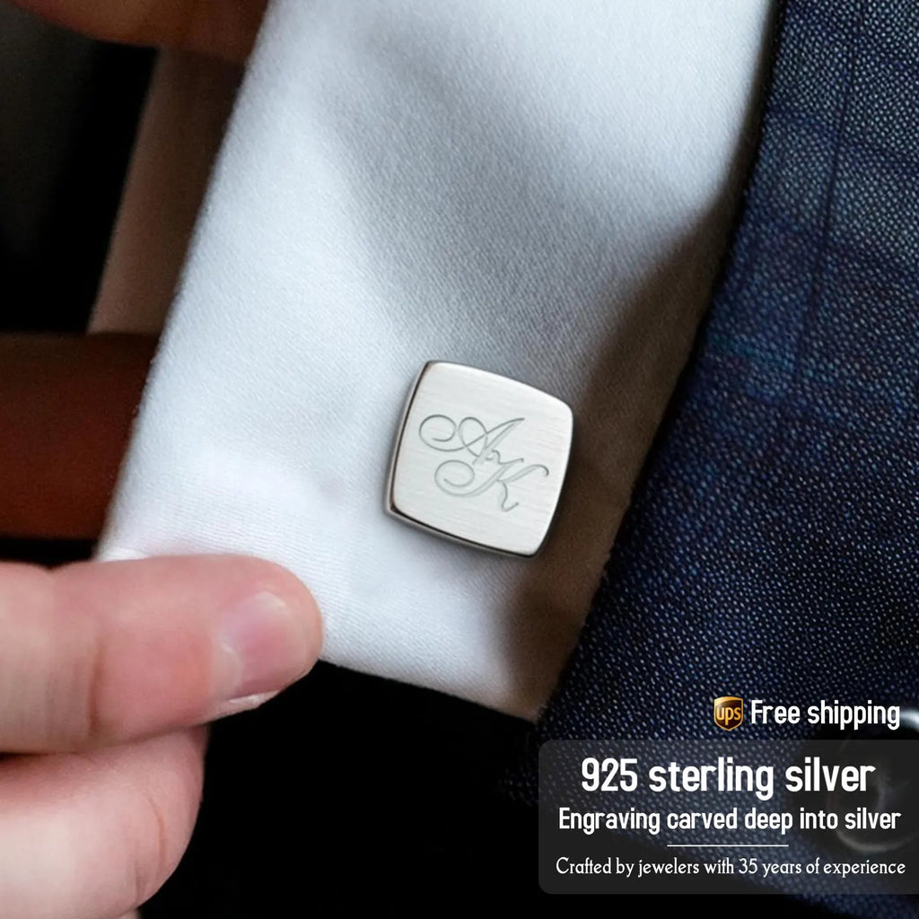 Vylae 925 Silver Cufflinks